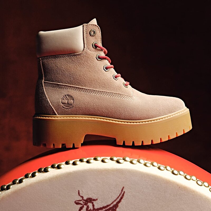 Kadın Timberland® Stone Year of the Horse Bej 6 İnç Platform Bot