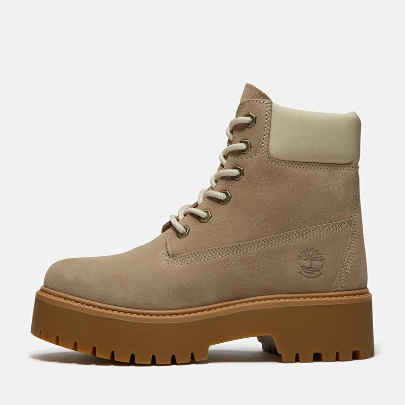 Kadın Timberland® Stone Year of the Horse Bej 6 İnç Platform Bot