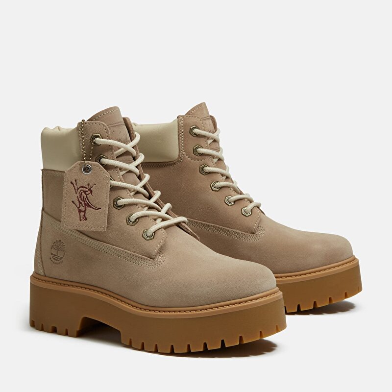 Kadın Timberland® Stone Year of the Horse Bej 6 İnç Platform Bot