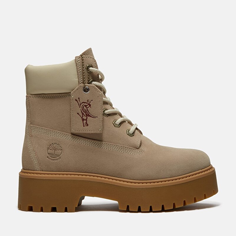Kadın Timberland® Stone Year of the Horse Bej 6 İnç Platform Bot