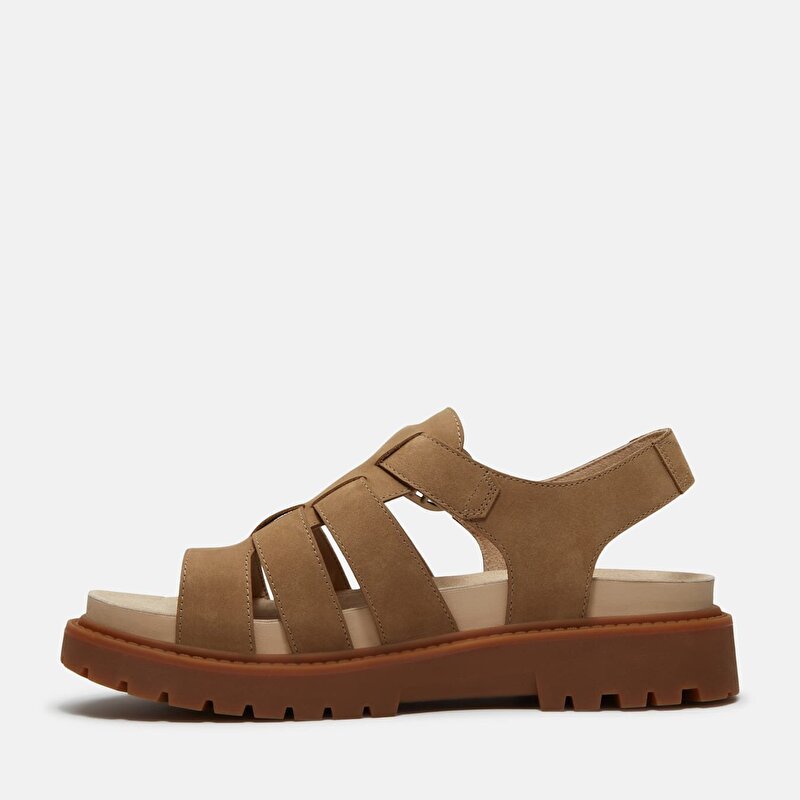 Kadın Clairemont Way Fisherman Bej Sandalet