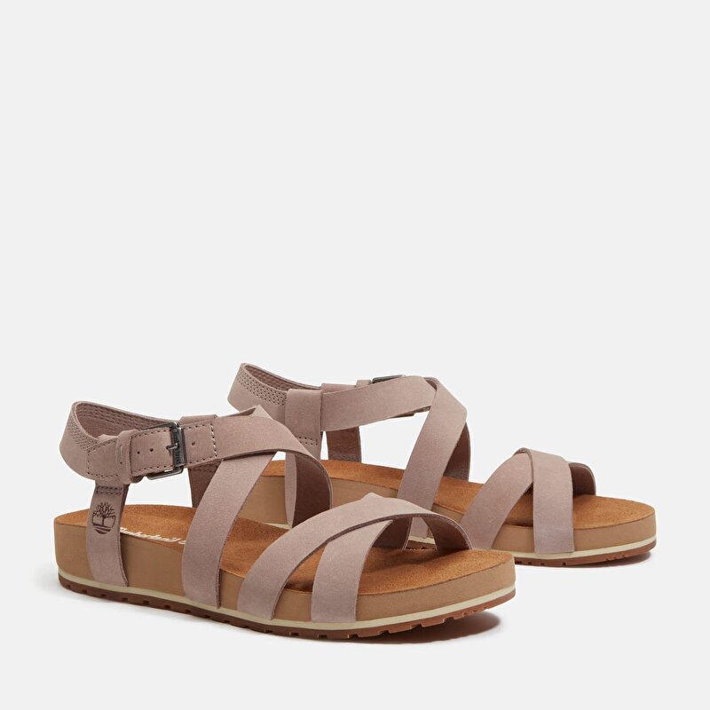 Kadın Malibu Waves Arkadan Açık Mor Bantlı Sandalet