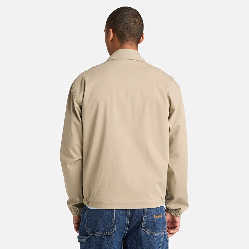 Erkek Pamuklu Hafif Gri Ceket