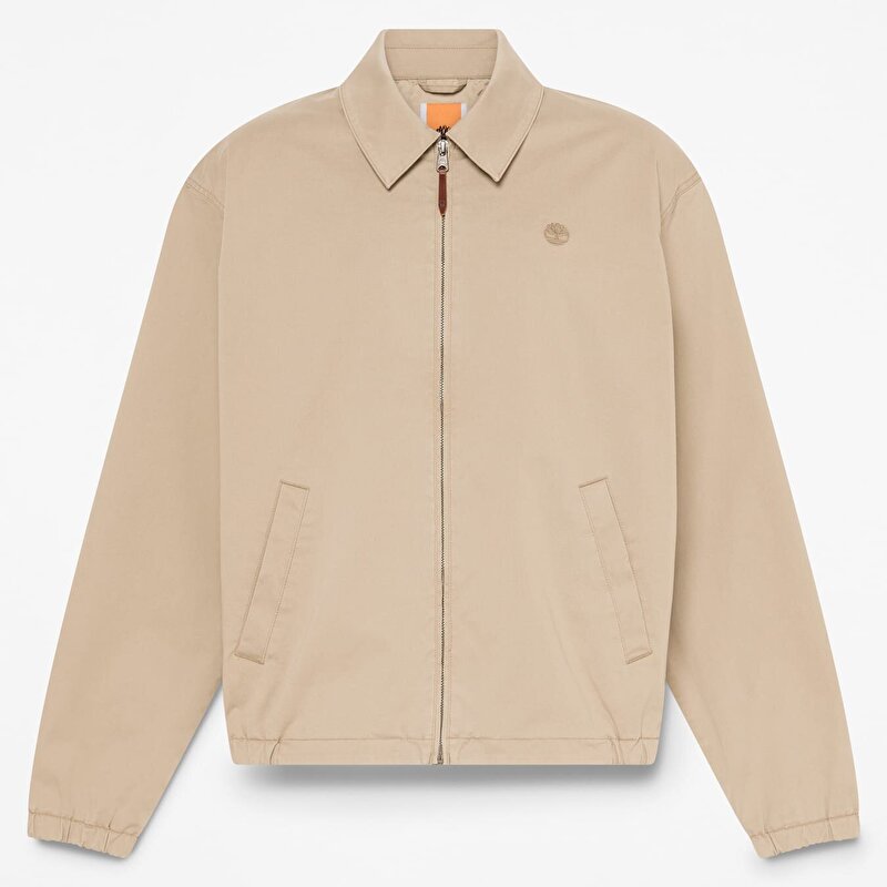 Erkek Pamuklu Hafif Gri Ceket