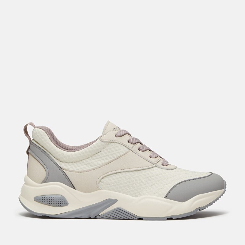 Kadın Delphiville Bej Spor Ayakkabı