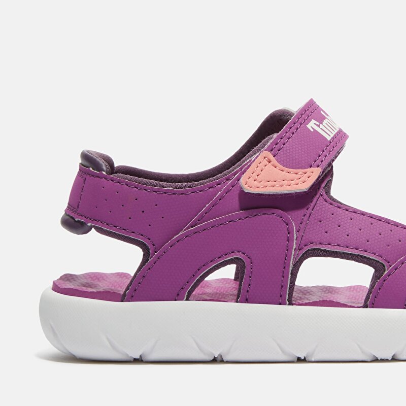 Bebek Perkins Row Mor Arkadan Bantlı Sandalet