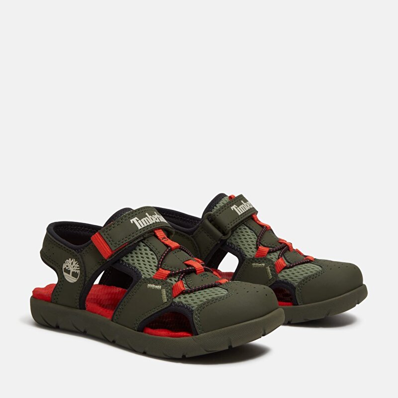 Bebek Perkins Row Fisherman Koyu Yeşil Sandalet