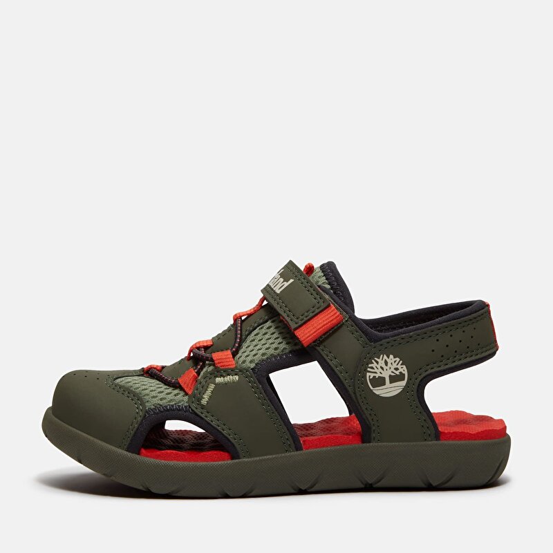 Bebek Perkins Row Fisherman Koyu Yeşil Sandalet