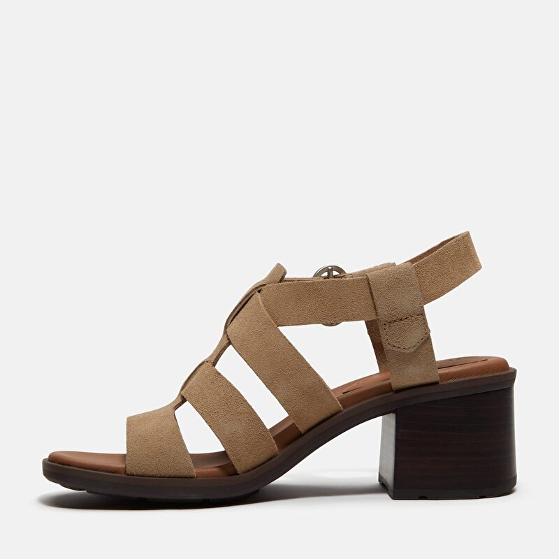 Kadın Bellevaux Fisherman Bej Süet Sandalet