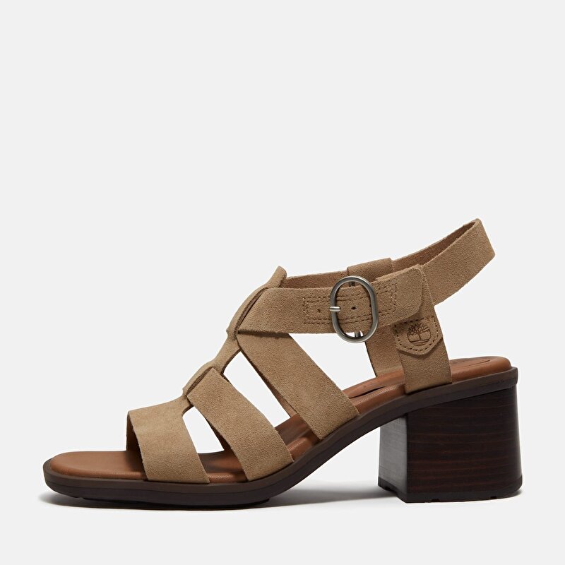 Kadın Bellevaux Fisherman Bej Süet Sandalet