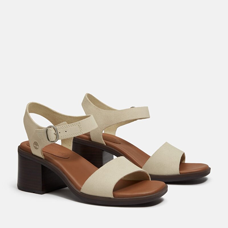 Kadın Bellevaux Arkadan Bantlı Açık Bej Sandalet