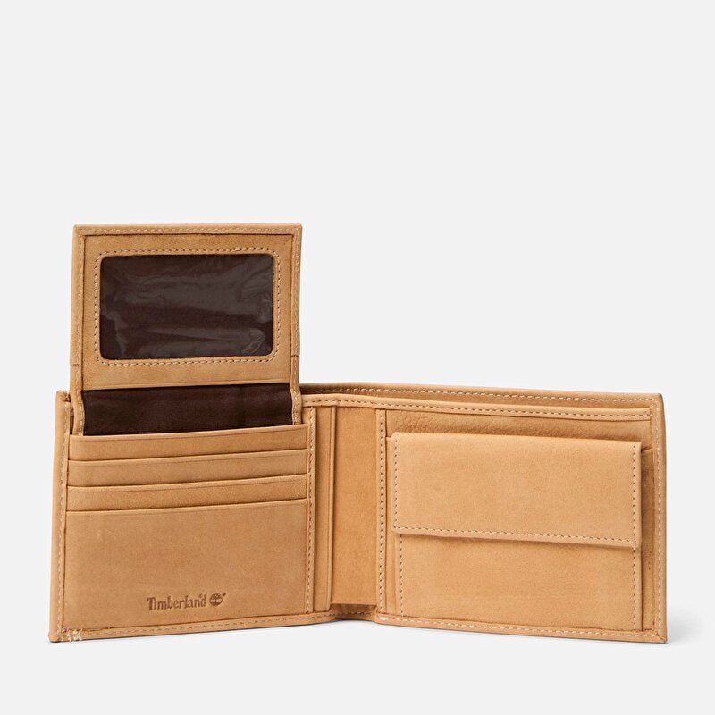 Erkek New Rain 2.0 Sarı Bozuk Para Bölmeli Katlanır Büyük Cüzdan