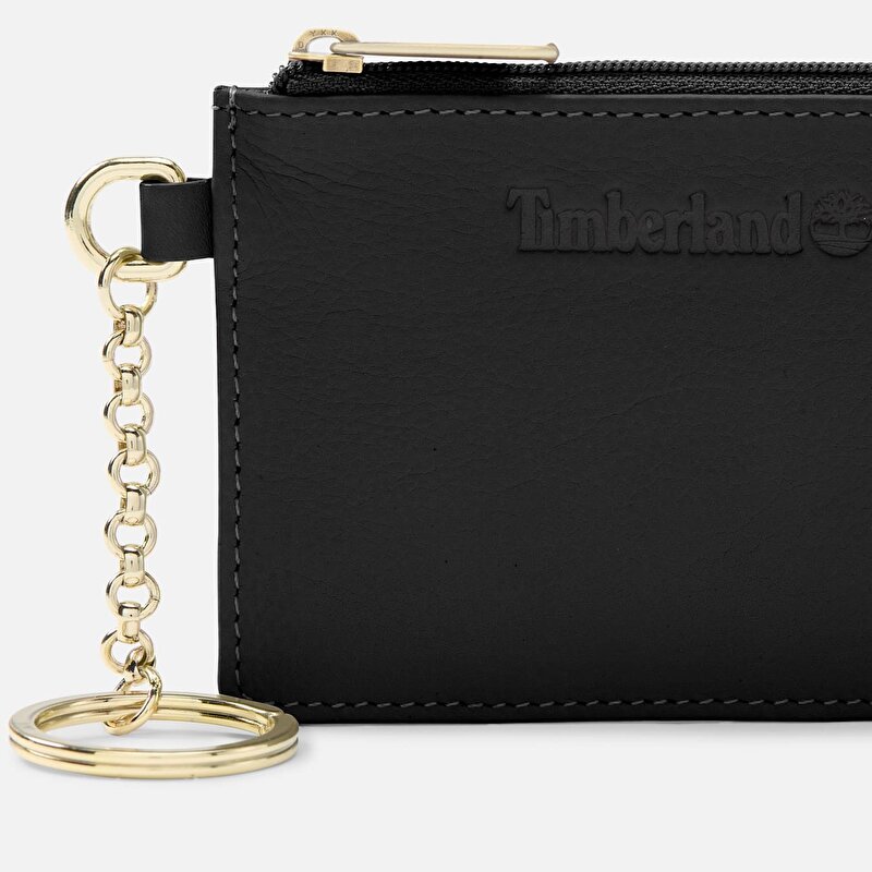 Siyah Keyring Deri Kartlık