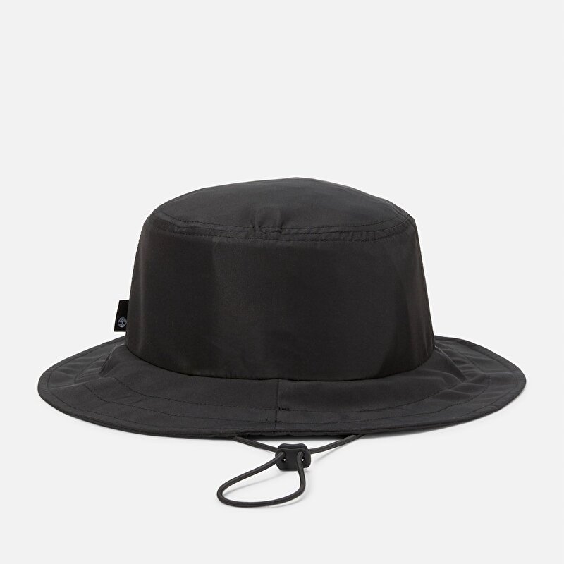 Erkek Siyah Katlanabilir Bucket Şapka