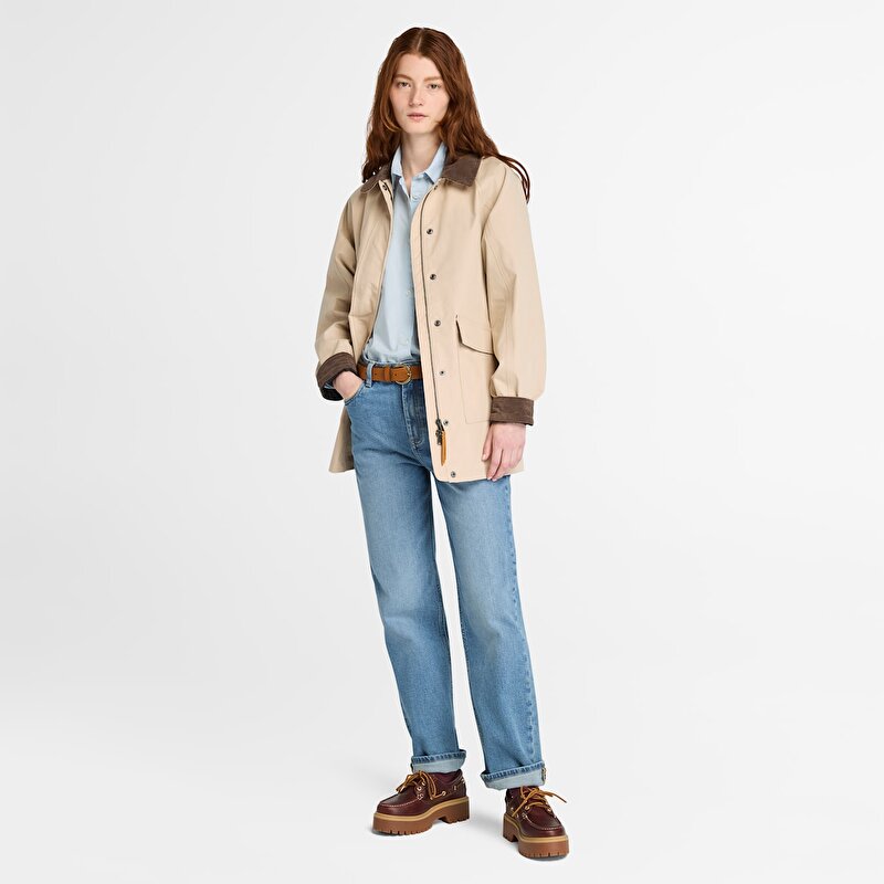 Kadın Poplin Uzun Kollu Açık Mavi Gömlek