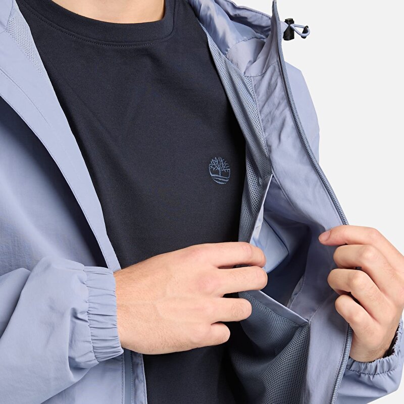 Erkek Winnick Mavi Su Geçirmez Katmanlı Mont