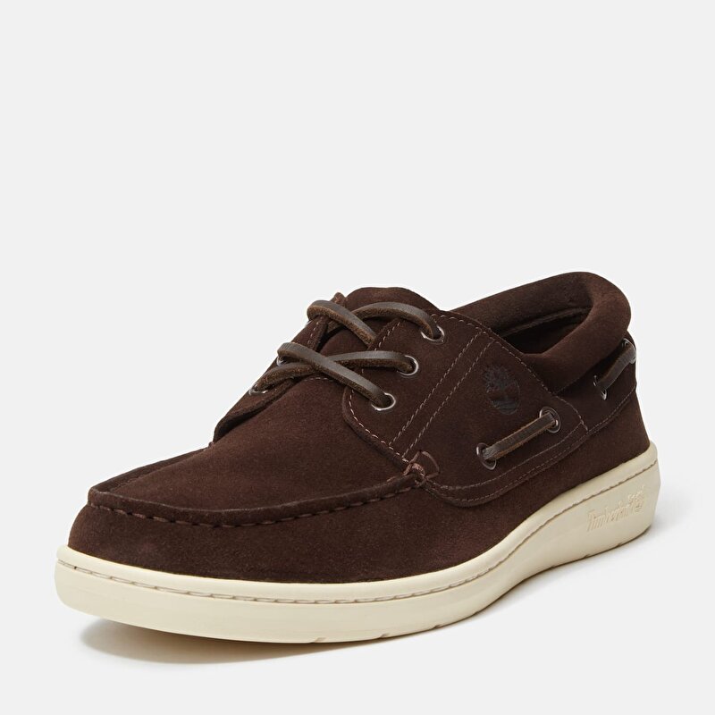 Erkek Timberland® Portofino Pier Koyu Kahverengi Tekne Ayakkabısı