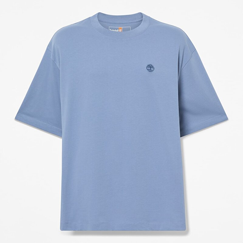 Erkek Dunstan River Mavi Kısa Kollu Tişört