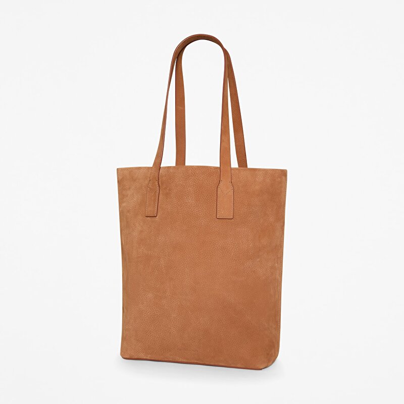 Kadın Kahverengi  Yumuşak Deri Tote Çanta