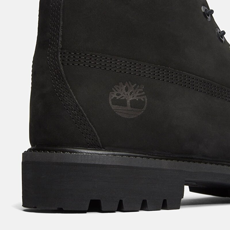 Erkek Siyah Timberland Premium 6 Inch Su Geçirmez Bot