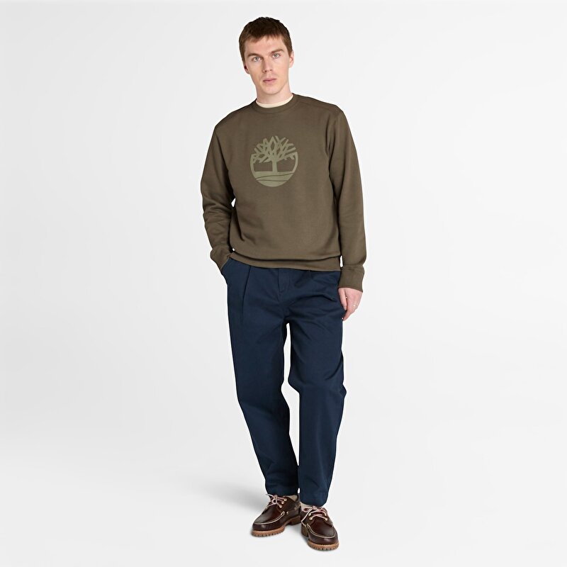 KENNEBEC RIVER Tree Logo Crew Neck Sweat
