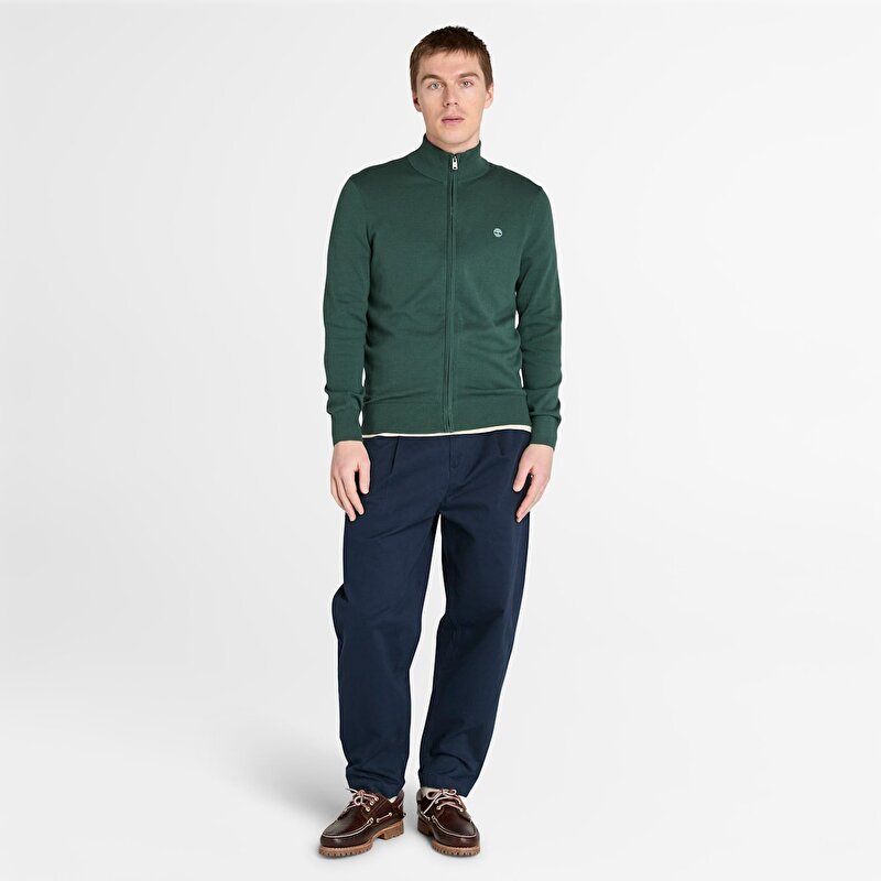 WILLIAMS RIVER Cotton YD Full Zip Sweate