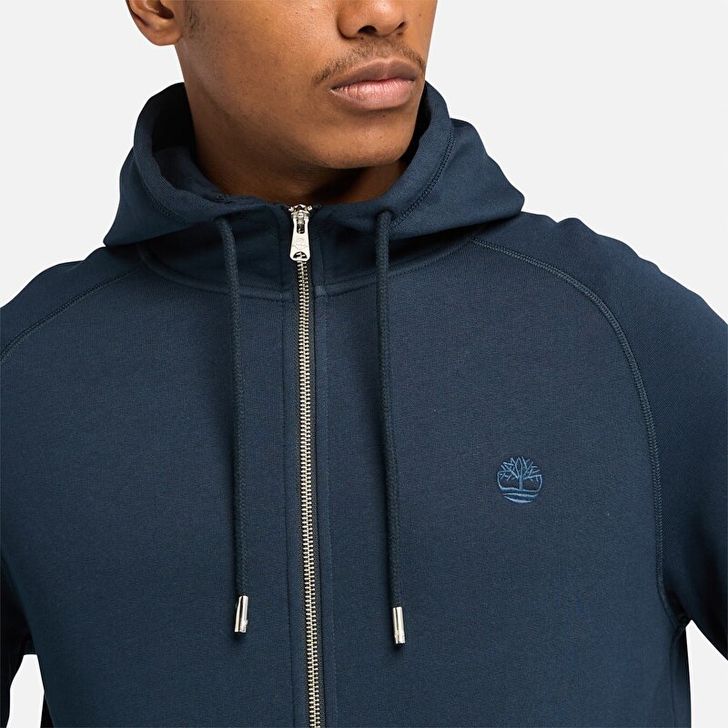 EXETER RIVER Brushed Back Full Zip Hoodi