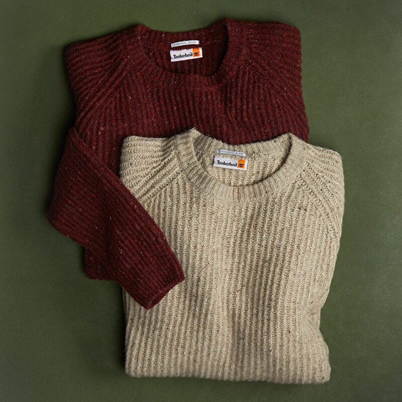 Chunky Yarn Crewneck Sweater