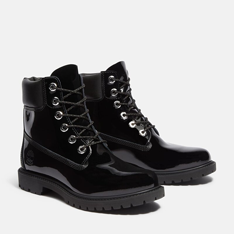 Kadın Siyah Timberland® Premium 6 İnç Su Geçirmez Bot