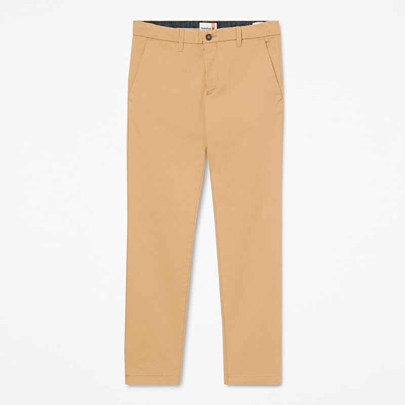Erkek Sarı Claremont Fitilli Chino Pantolon