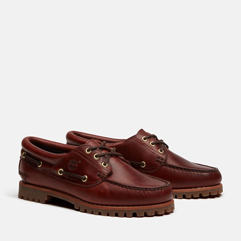 Kadın Kahverengi Timberland® Authentic 3 Delikli Tekne Ayakkabısı