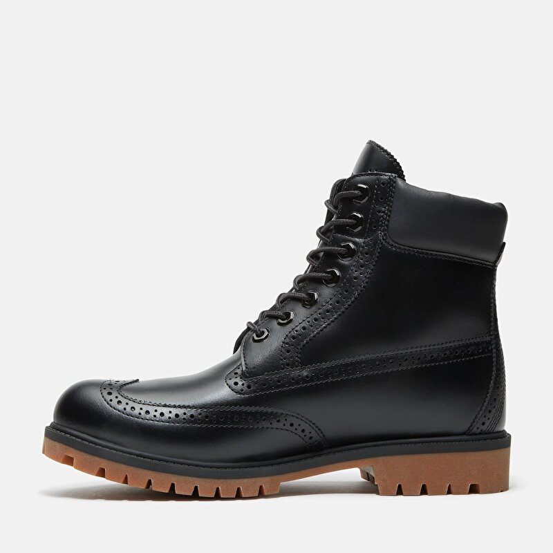 Erkek Siyah Timberland® Premium 6 İnç Su Geçirmez Bot