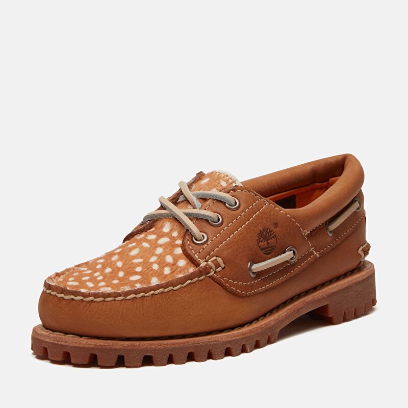 Kadın Kahverengi/Bej Timberland® Authentic 3 Delikli Tekne Ayakkabısı