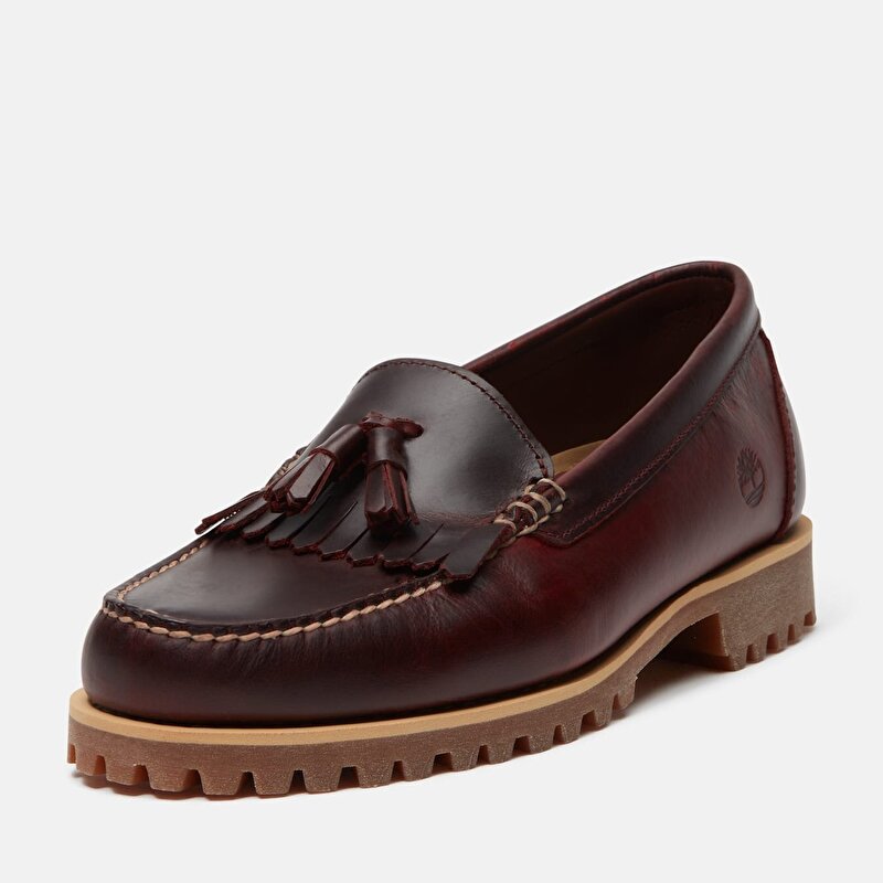 Erkek Bordo Timberland® Authentic Püsküllü Loafer