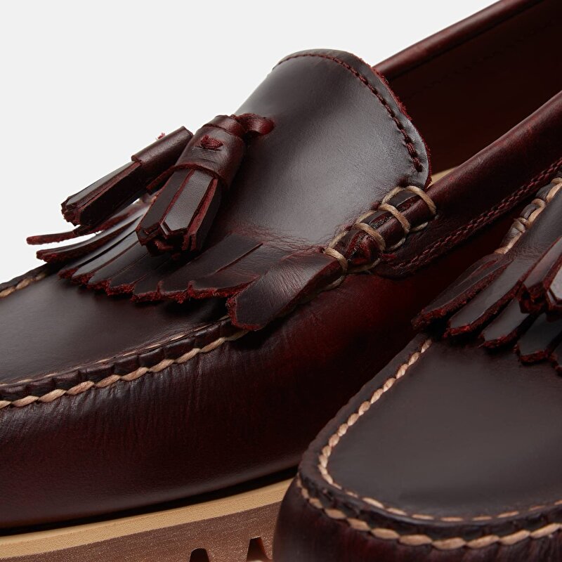 Erkek Bordo Timberland® Authentic Püsküllü Loafer