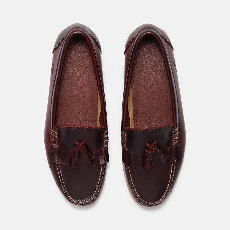 Erkek Bordo Timberland® Authentic Püsküllü Loafer