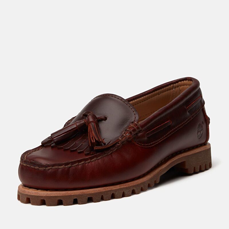 Kadın Bordo Timberland® Authentic Püsküllü Loafer