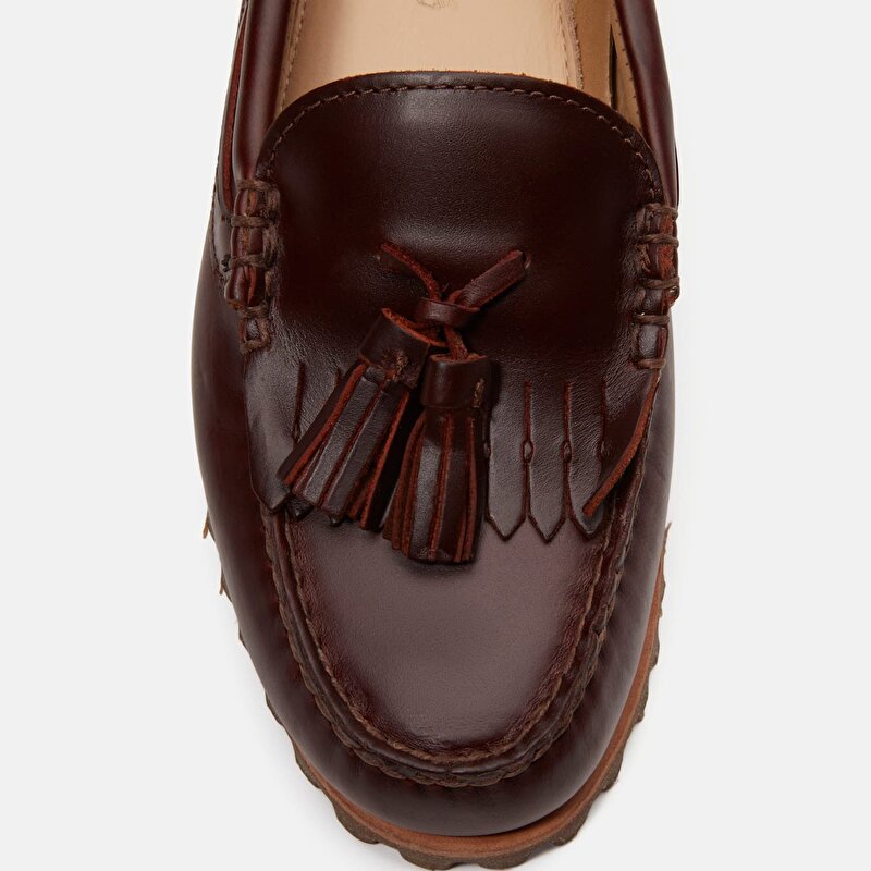 Kadın Bordo Timberland® Authentic Püsküllü Loafer