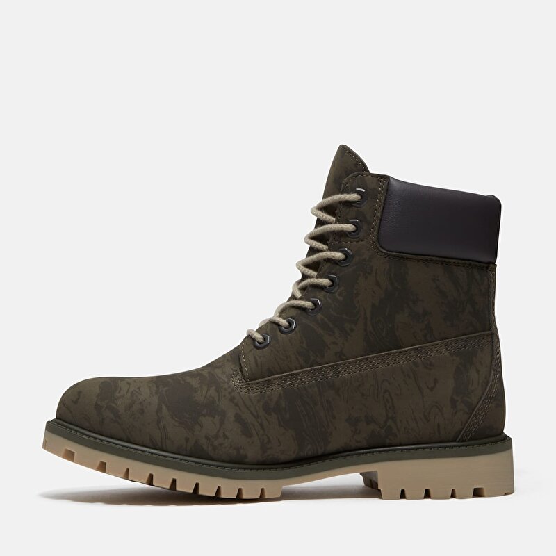 Erkek Koyu Yeşil Timberland® Heritage 6 İnç Su Geçirmez Bot