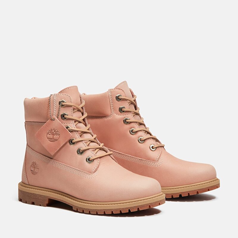 Kadın Açık Pembe Timberland® Premium 6 İnç Bot