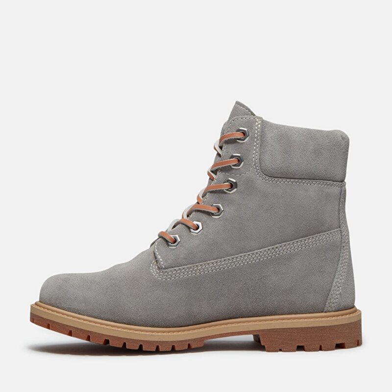 Kadın Gri Timberland® Premium 6 İnç Bot