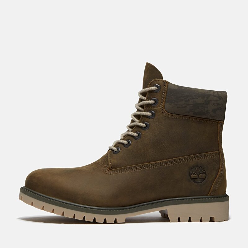 Erkek Koyu Yeşil Timberland® Heritage 6 İnç Su Geçirmez Bot