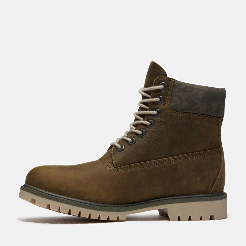 Erkek Koyu Yeşil Timberland® Heritage 6 İnç Su Geçirmez Bot