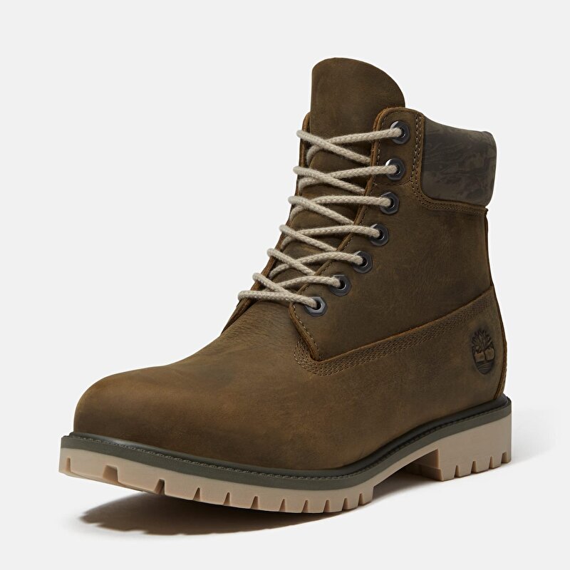 Erkek Koyu Yeşil Timberland® Heritage 6 İnç Su Geçirmez Bot