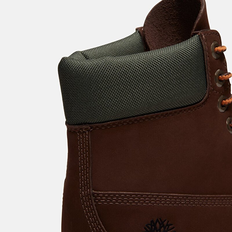 Erkek Koyu Kahverengi/Sarı Timberland® Heritage 6 İnç Su Geçirmez Bot
