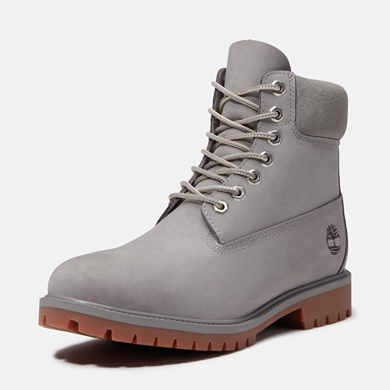 Erkek Gri Timberland® Heritage 6 İnç Su Geçirmez Bot