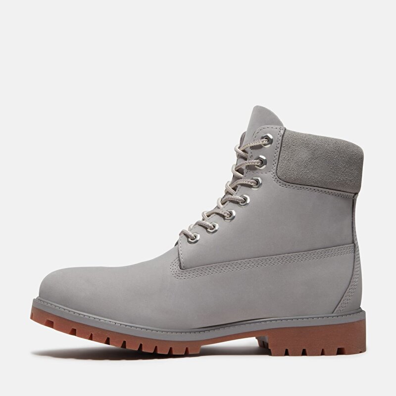 Erkek Gri Timberland® Heritage 6 İnç Su Geçirmez Bot