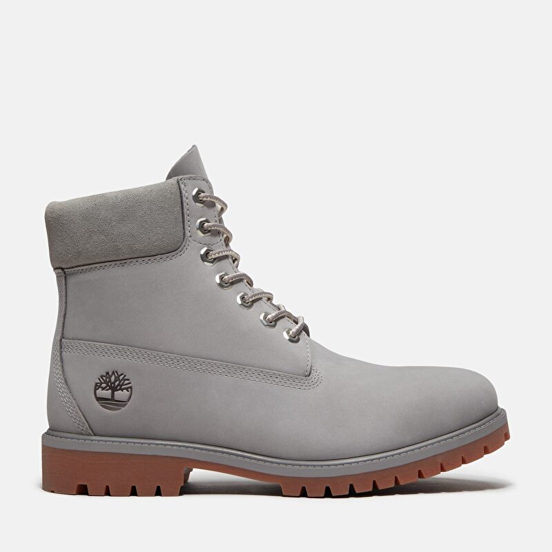 Erkek Gri Timberland® Heritage 6 İnç Su Geçirmez Bot