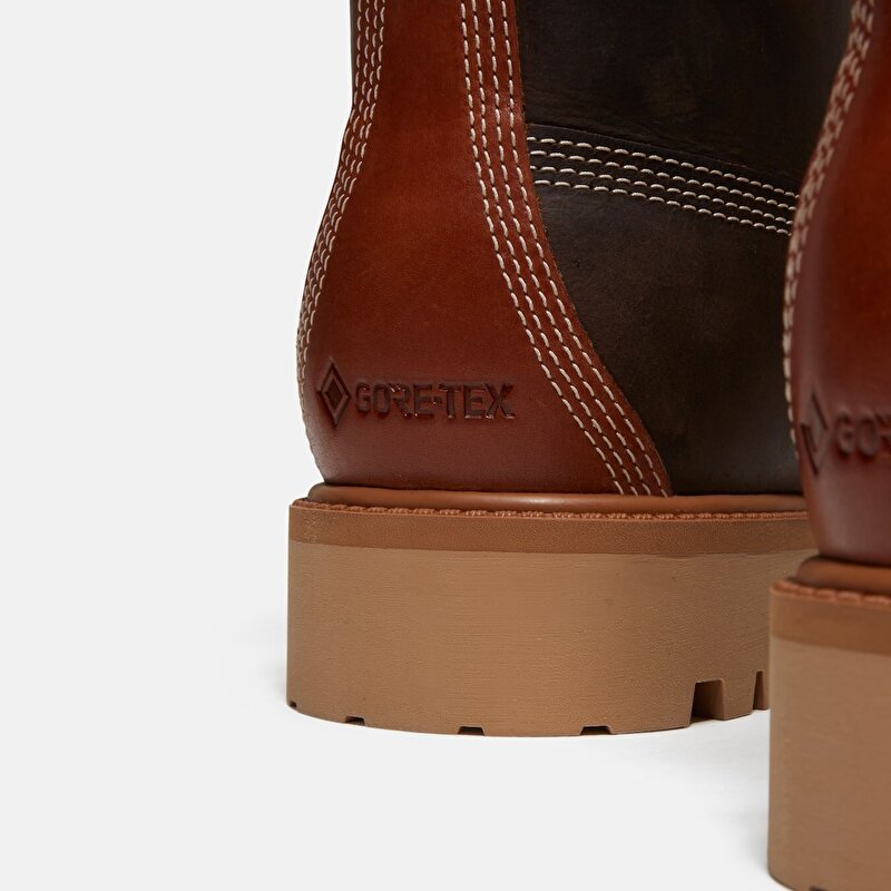 Erkek Koyu Kahverengi Timberland Heritage 6 Inch GTX Bot
