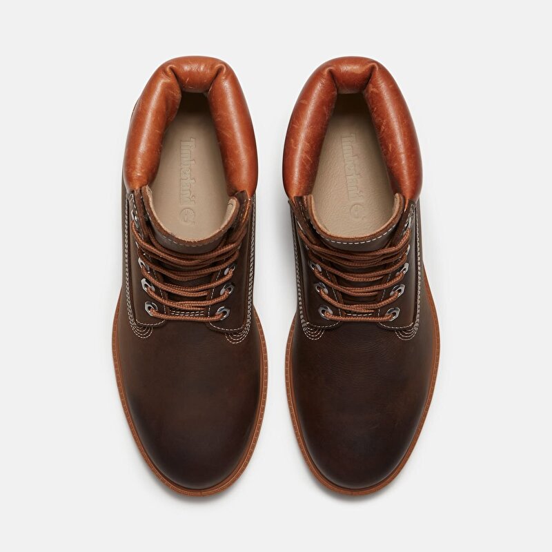 Erkek Koyu Kahverengi Timberland Heritage 6 Inch GTX Bot